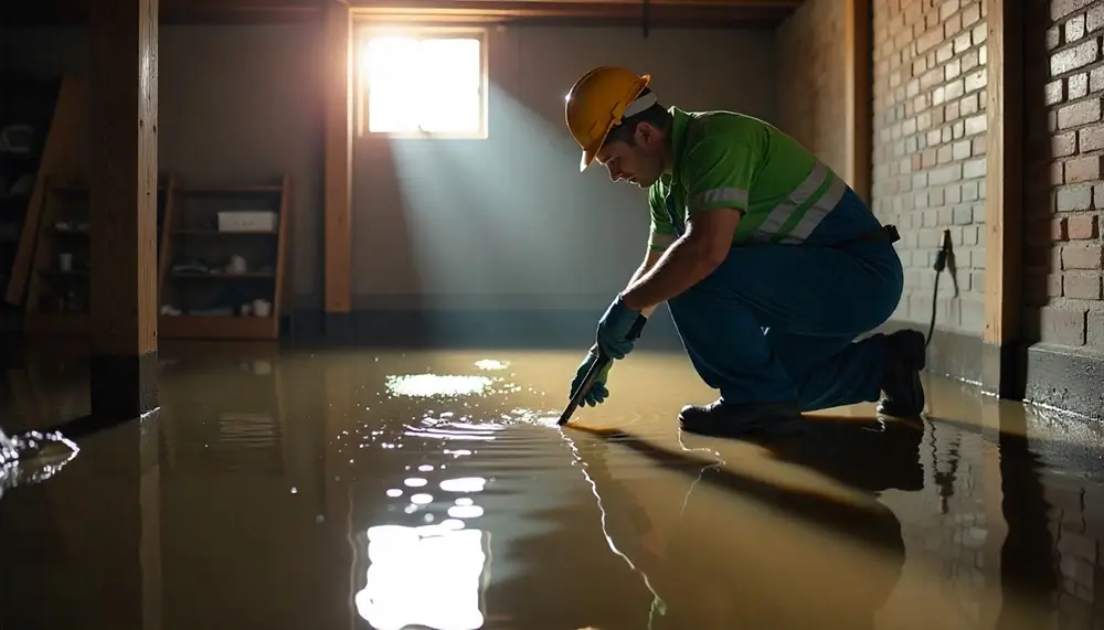 Professional water damage restoration services in Haywood, VA